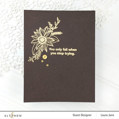 Clear Stamps Floral Dahlia Stamp Set