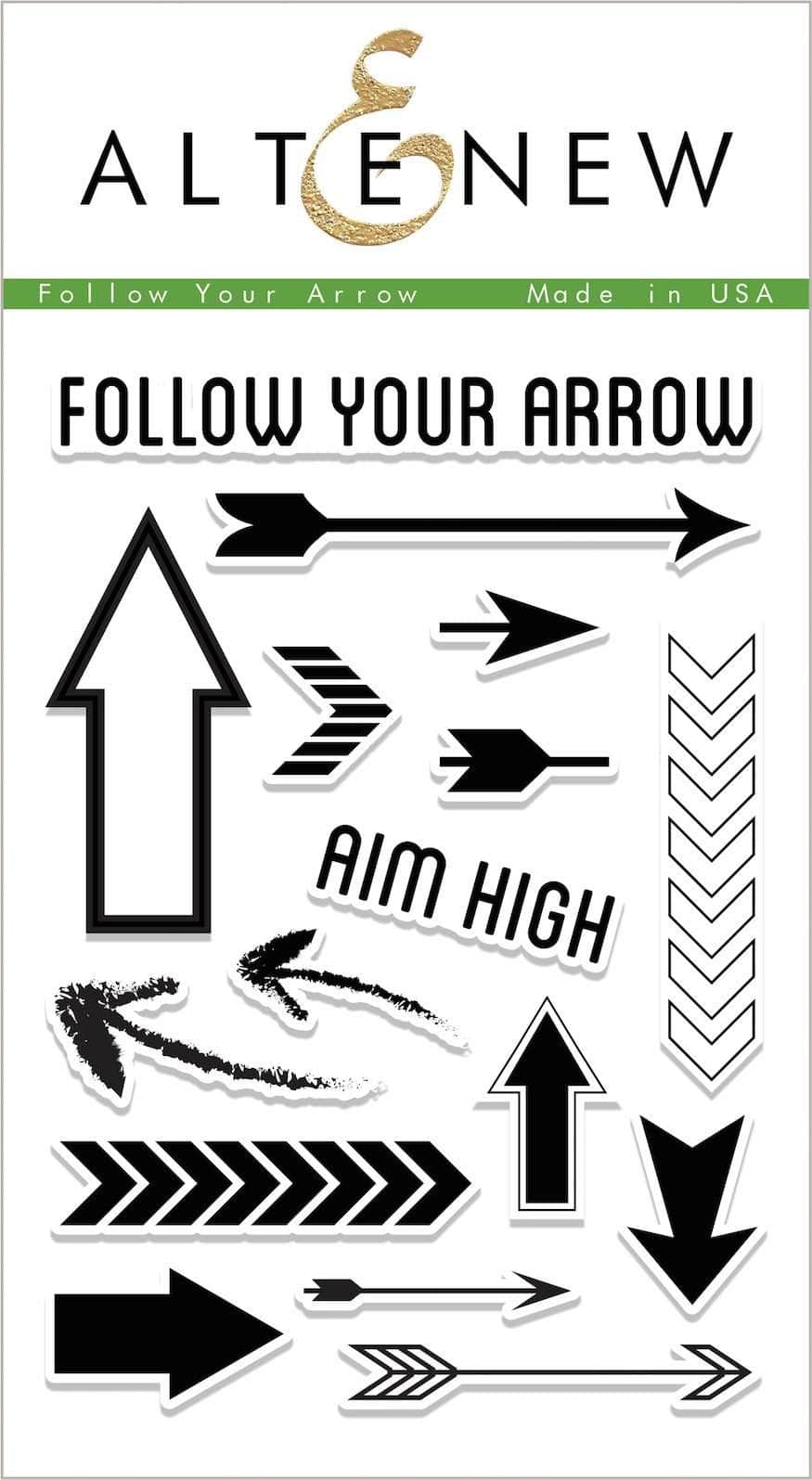 Clear Stamps Follow Your Arrow Stamp Set