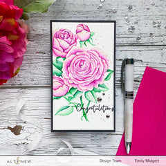 Clear Stamps Fresh Cut Roses Stamp Set