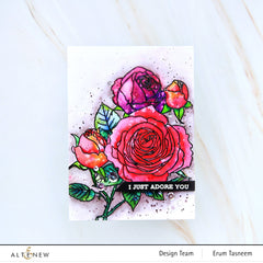 Clear Stamps Fresh Cut Roses Stamp Set