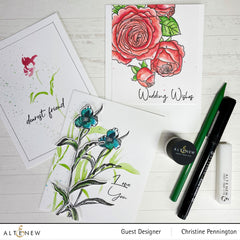 Clear Stamps Fresh Cut Roses Stamp Set