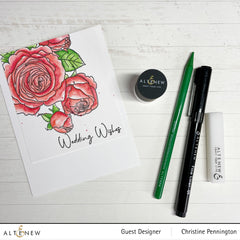 Clear Stamps Fresh Cut Roses Stamp Set