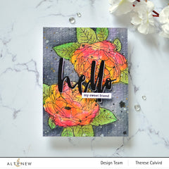 Clear Stamps Fresh Cut Roses Stamp Set
