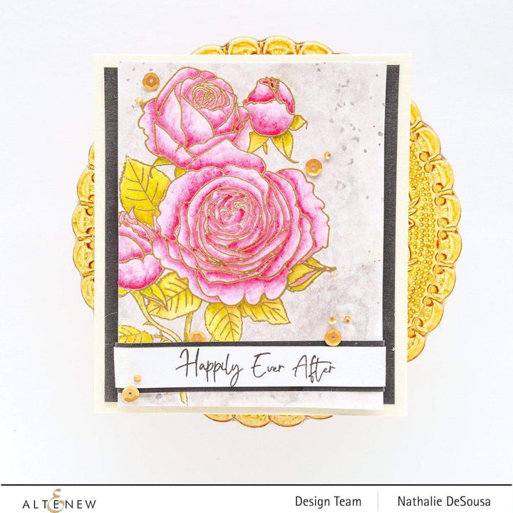 Clear Stamps Fresh Cut Roses Stamp Set
