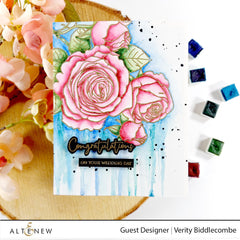 Clear Stamps Fresh Cut Roses Stamp Set