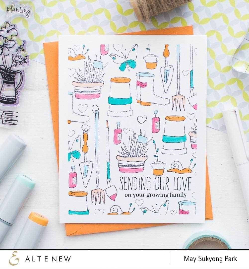 Clear Stamps Garden Grow Stamp Set