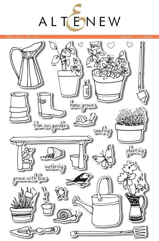 Clear Stamps Garden Grow Stamp Set