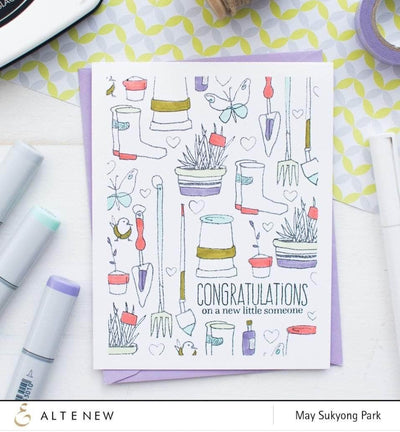 Clear Stamps Garden Grow Stamp Set