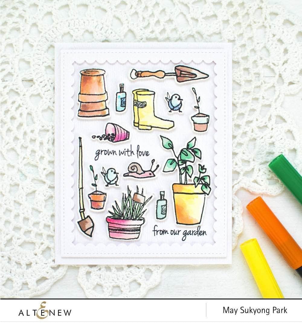 Clear Stamps Garden Grow Stamp Set