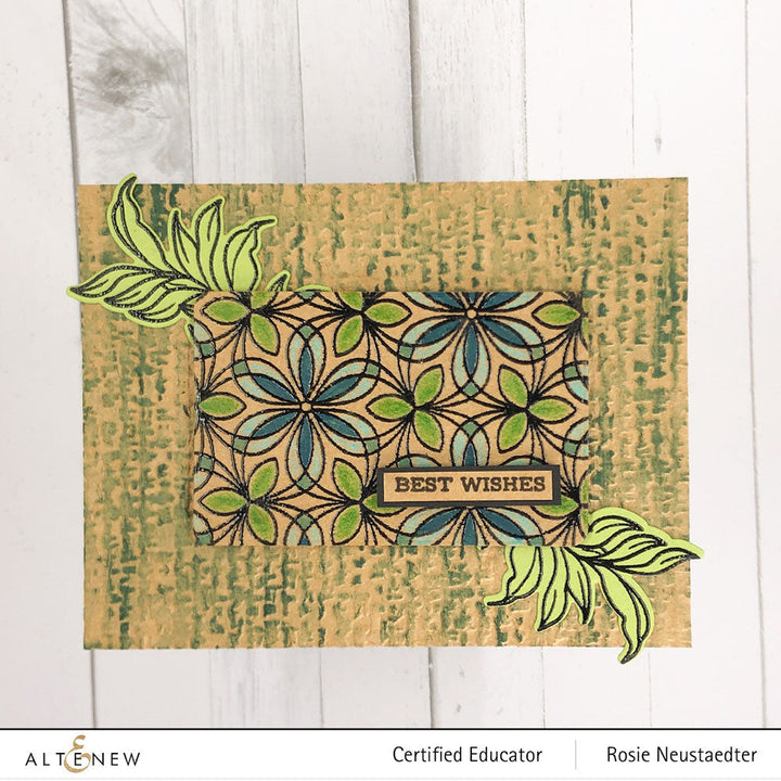 Clear Stamps Geometric Botany Stamp Set