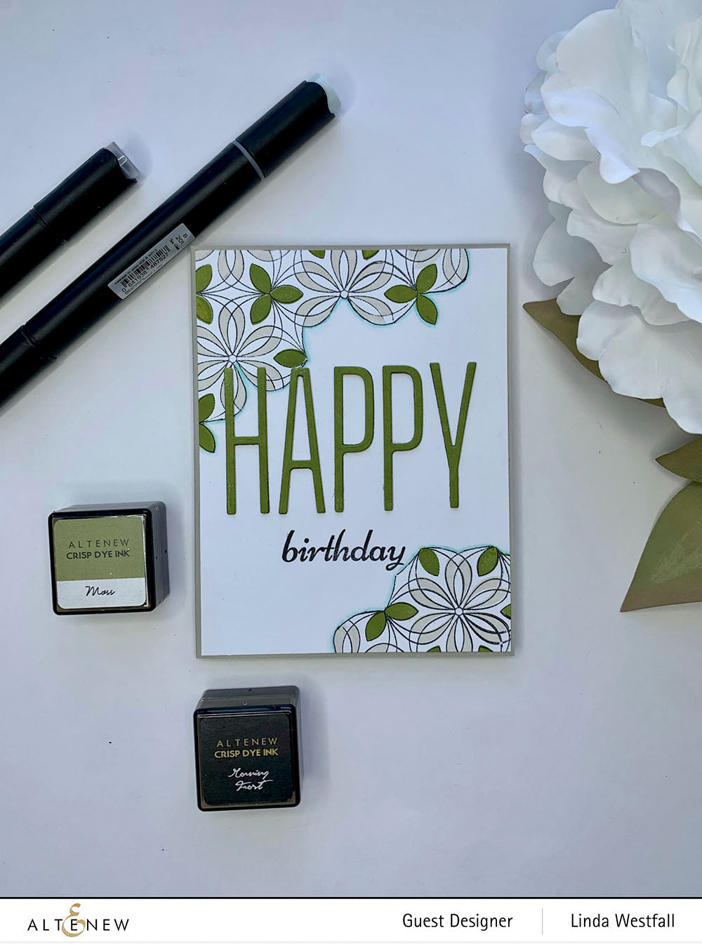 Clear Stamps Geometric Botany Stamp Set