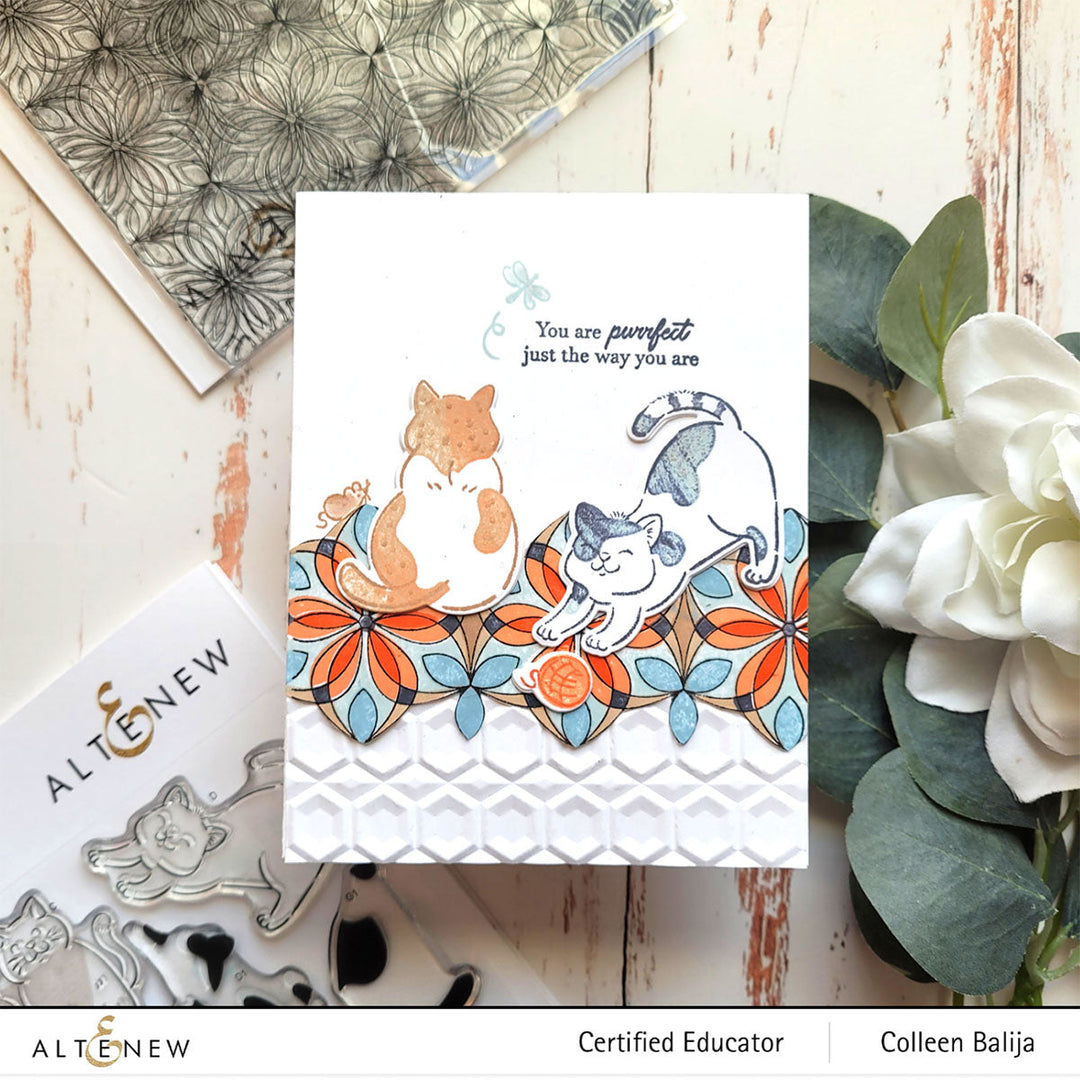 Clear Stamps Geometric Botany Stamp Set