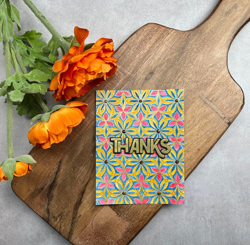 Clear Stamps Geometric Botany Stamp Set