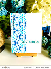 Clear Stamps Geometric Botany Stamp Set