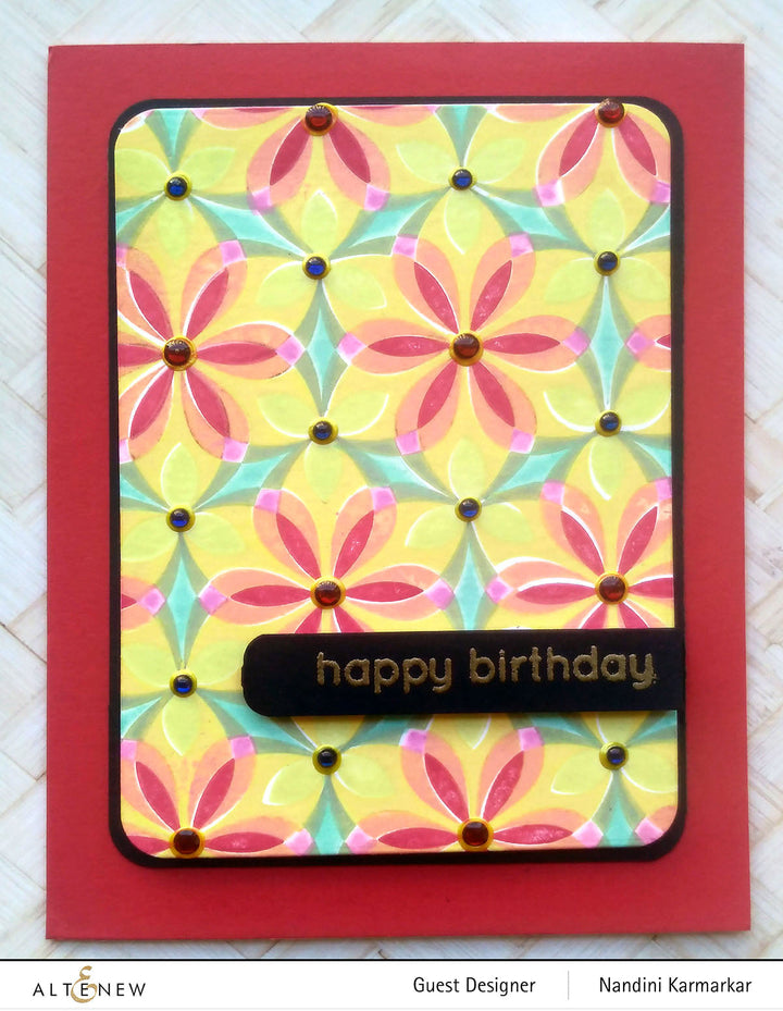 Clear Stamps Geometric Botany Stamp Set