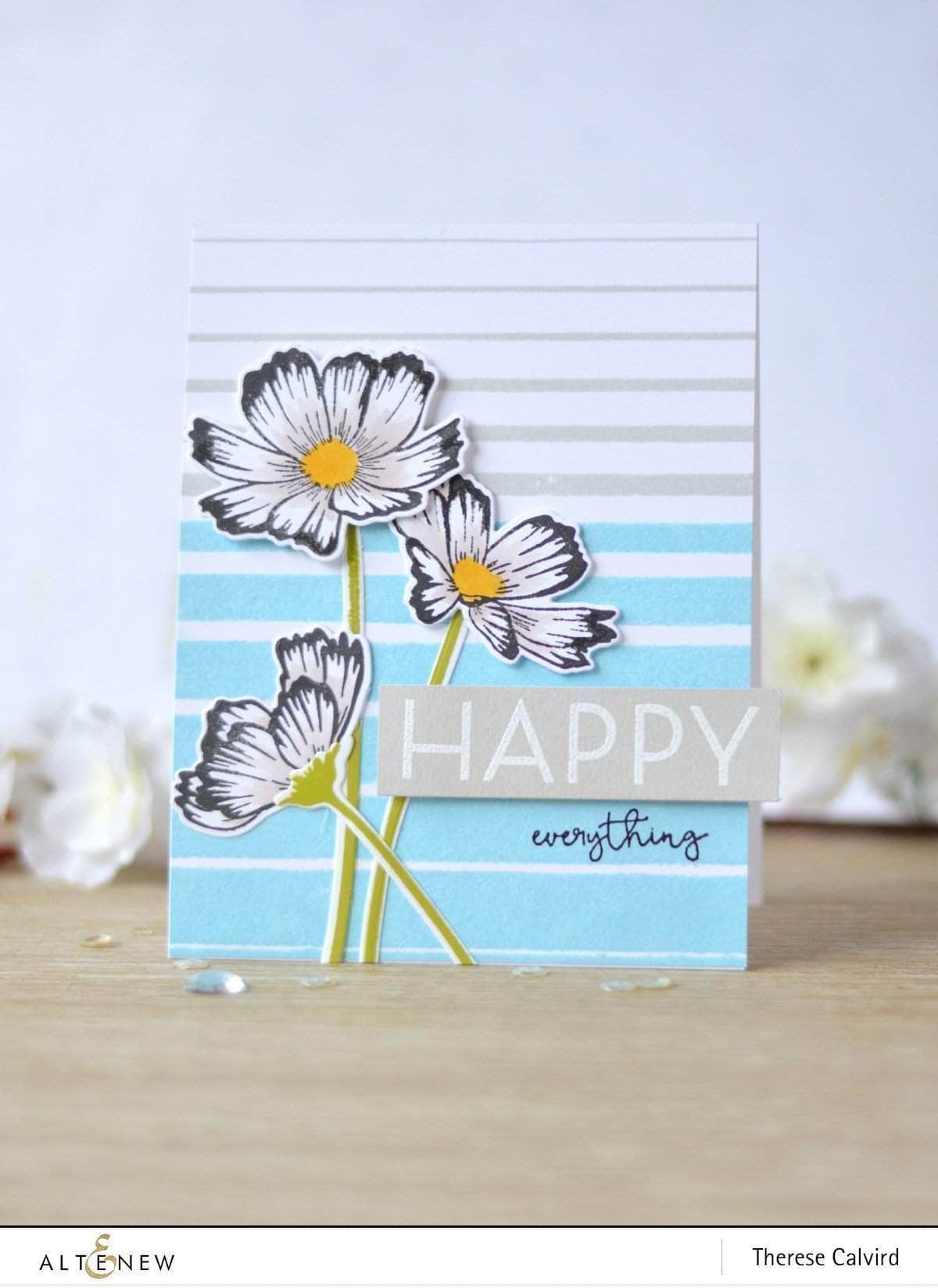 Clear Stamps Gradient Stripes Stamp Set