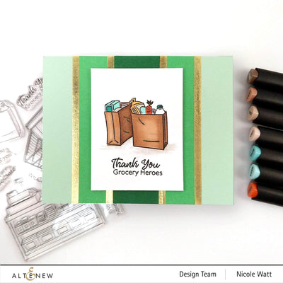 Clear Stamps Grocery Heroes Stamp Set