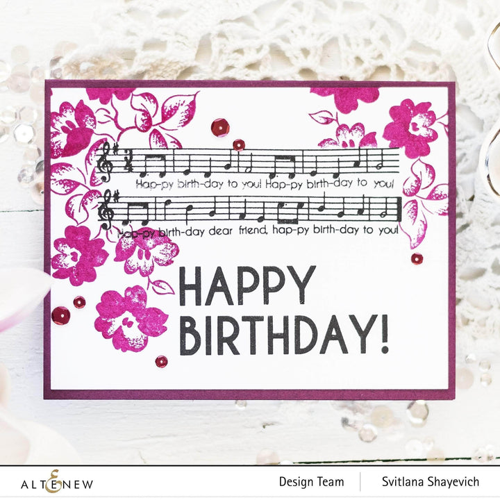 Clear Stamps Happy Birthday to You Stamp Set