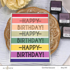 Clear Stamps Happy Birthday to You Stamp Set