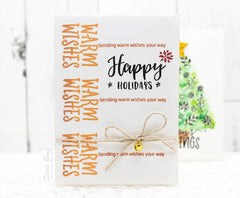 Clear Stamps Happy Holidays Stamp Set