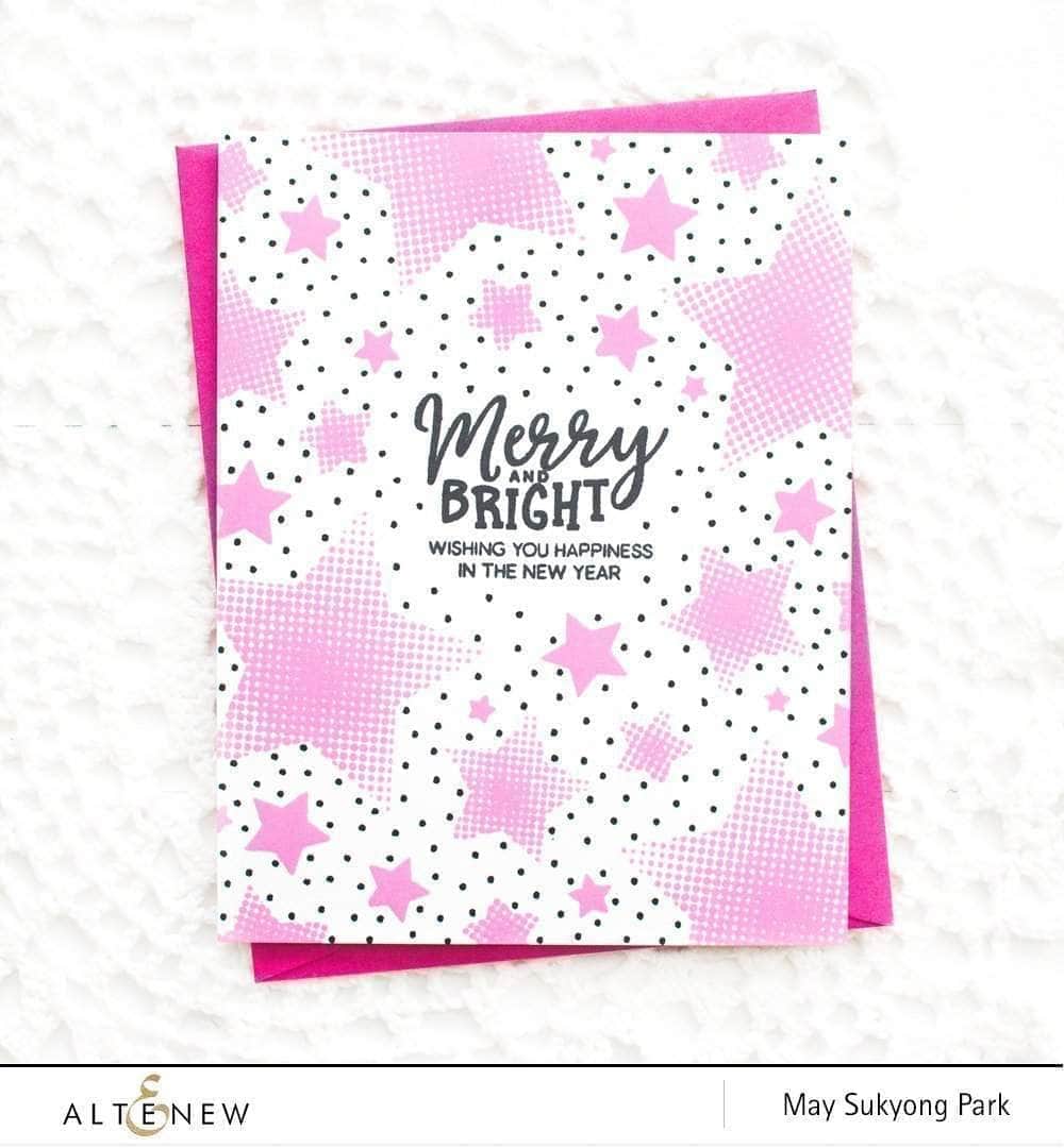 Clear Stamps Happy Holidays Stamp Set