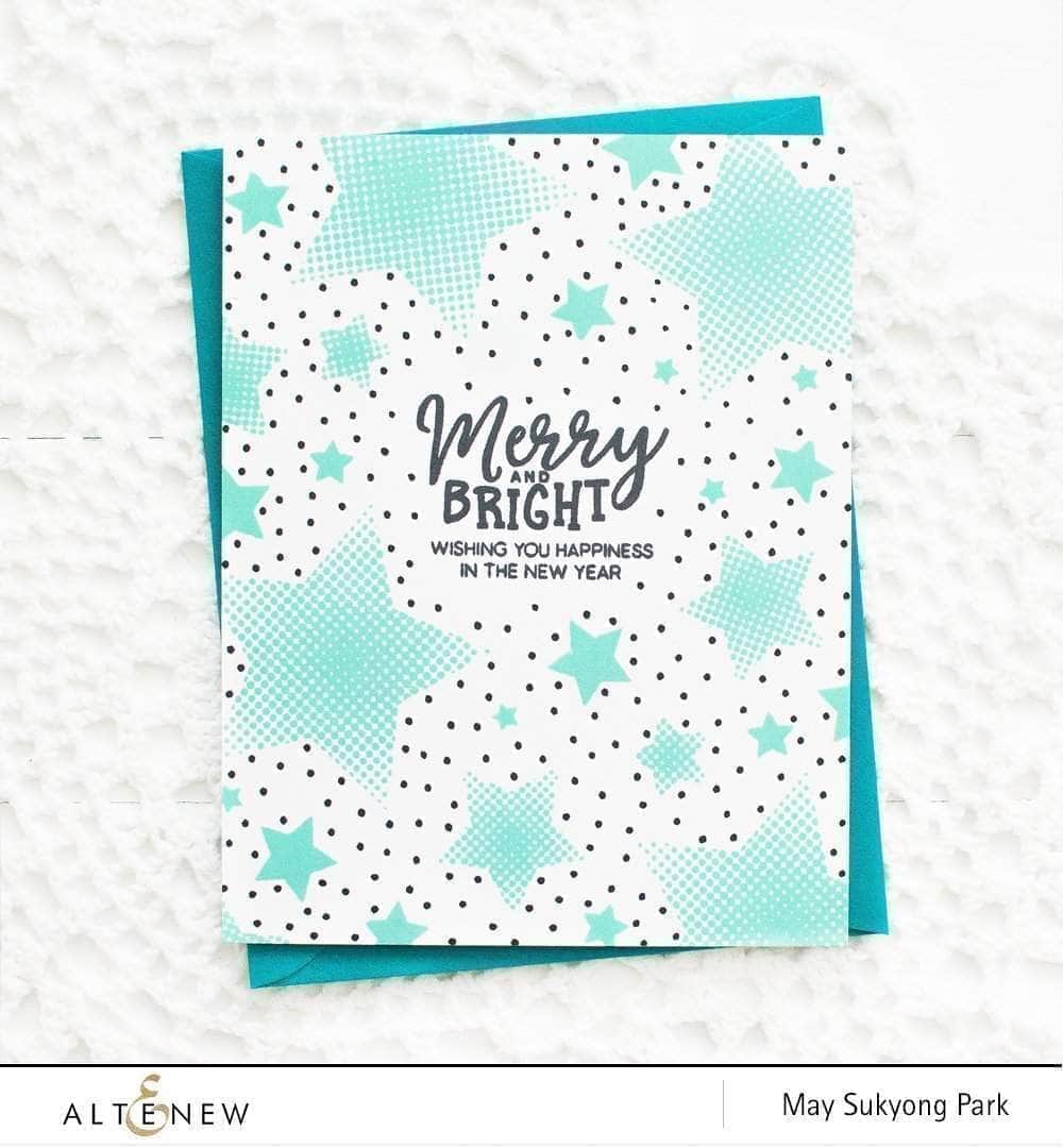 Clear Stamps Happy Holidays Stamp Set