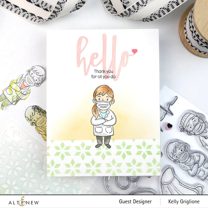 Clear Stamps Healthcare Heroes Stamp Set