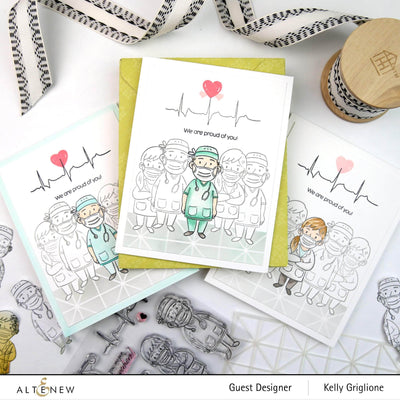 Clear Stamps Healthcare Heroes Stamp Set