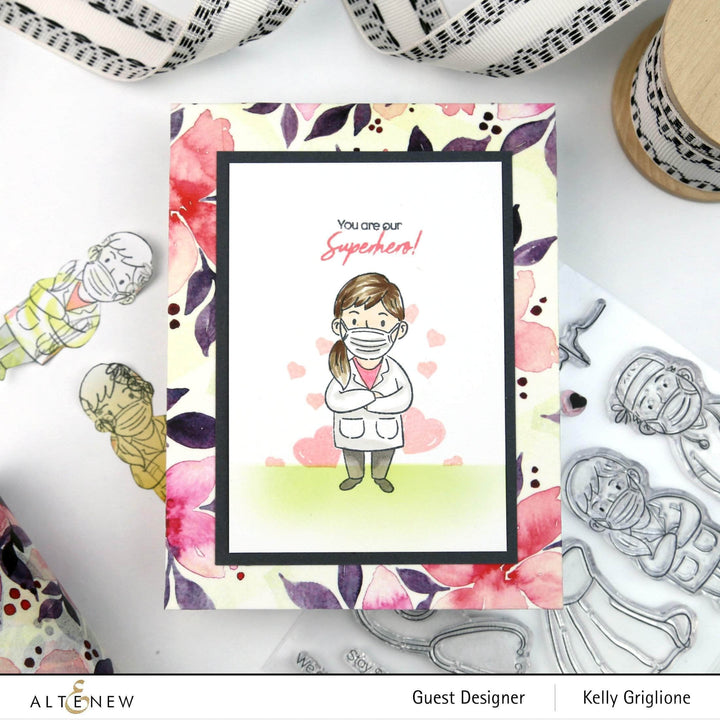 Clear Stamps Healthcare Heroes Stamp Set
