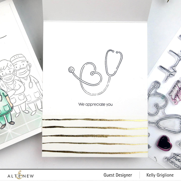 Clear Stamps Healthcare Heroes Stamp Set