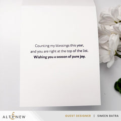 Clear Stamps Holiday Messages Stamp Set