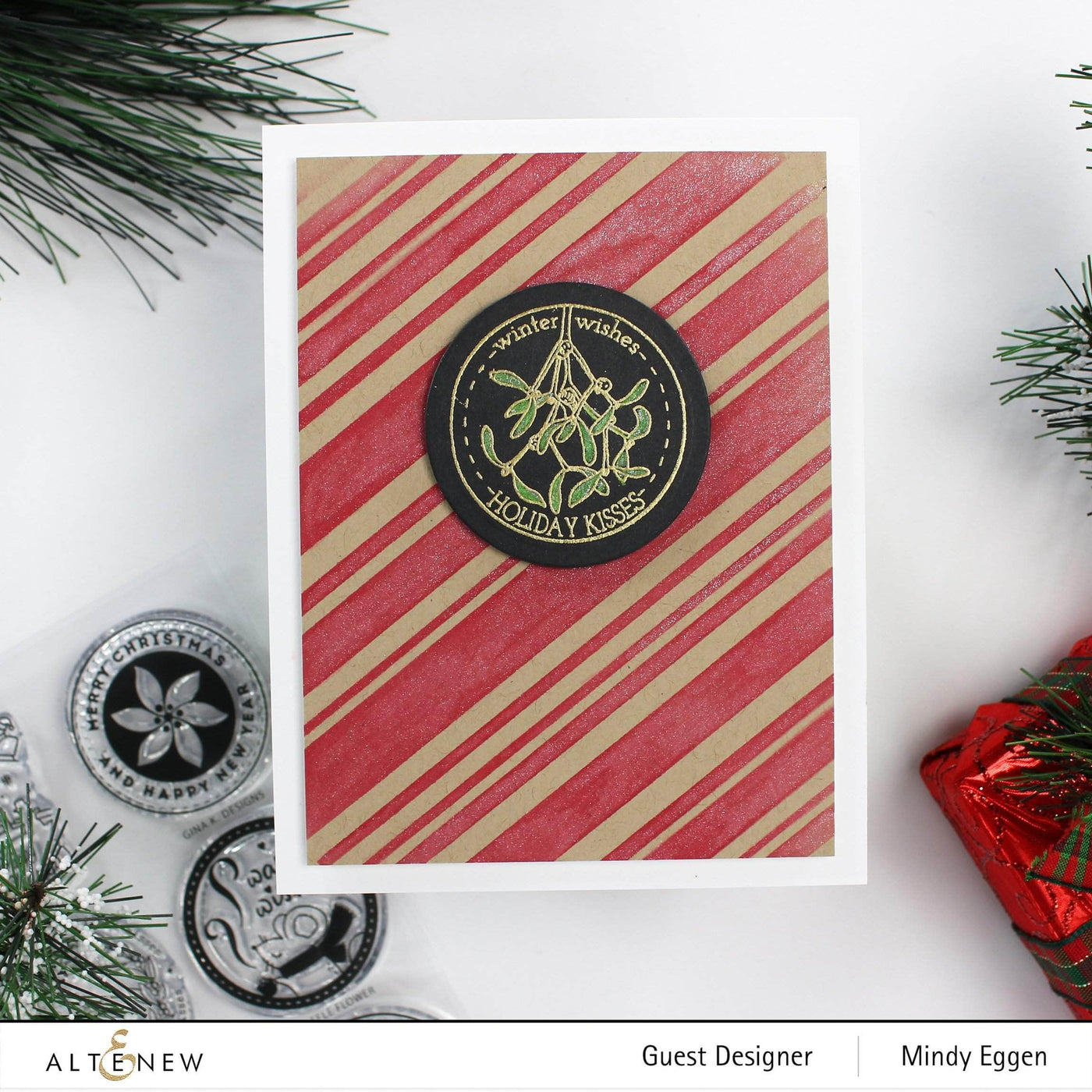 Clear Stamps Holiday Seals Stamp Set by The Stamping Village