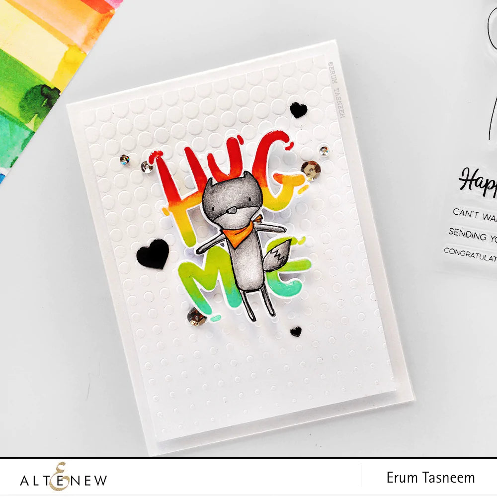 Clear Stamps Hug Me Stamp Set