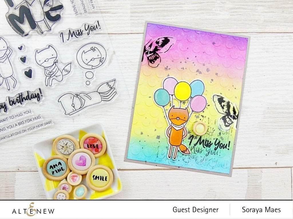 Clear Stamps Hug Me Stamp Set