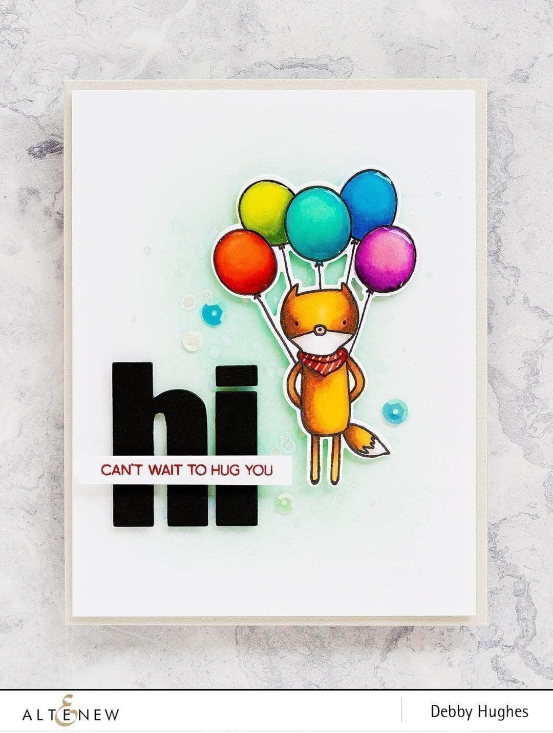 Clear Stamps Hug Me Stamp Set