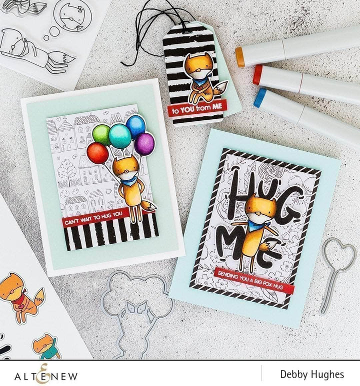 Clear Stamps Hug Me Stamp Set