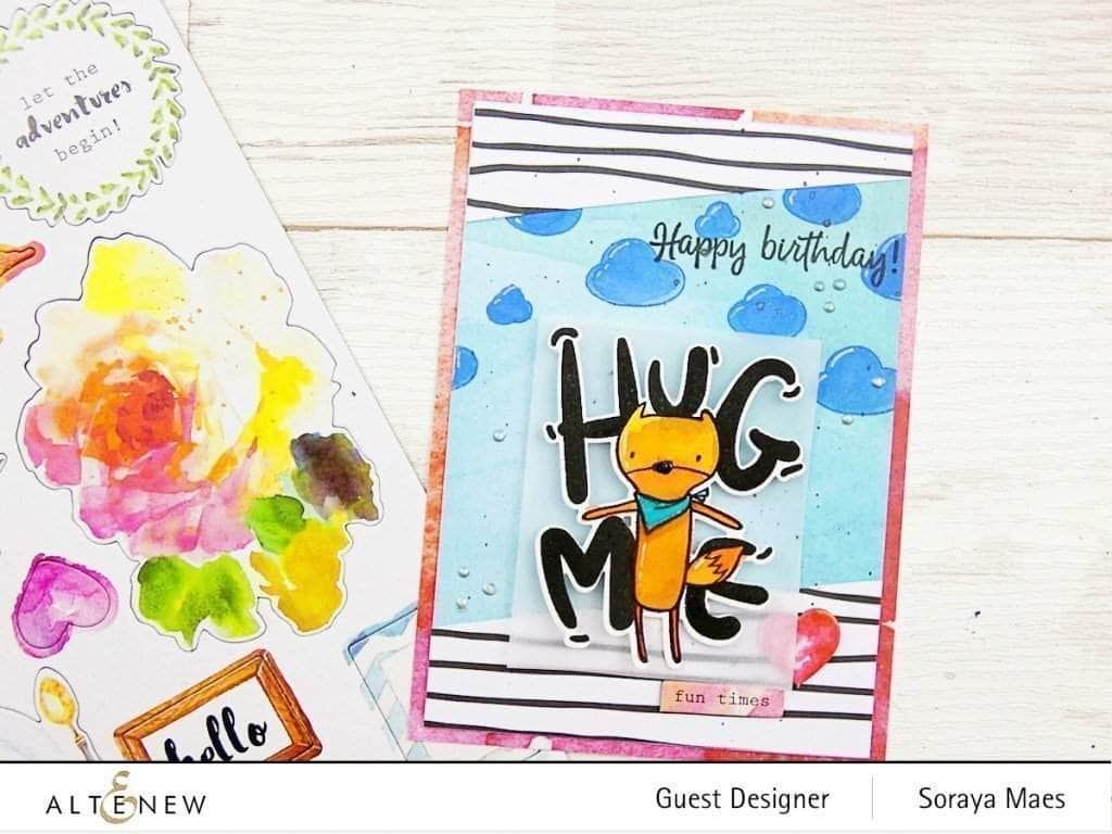 Clear Stamps Hug Me Stamp Set