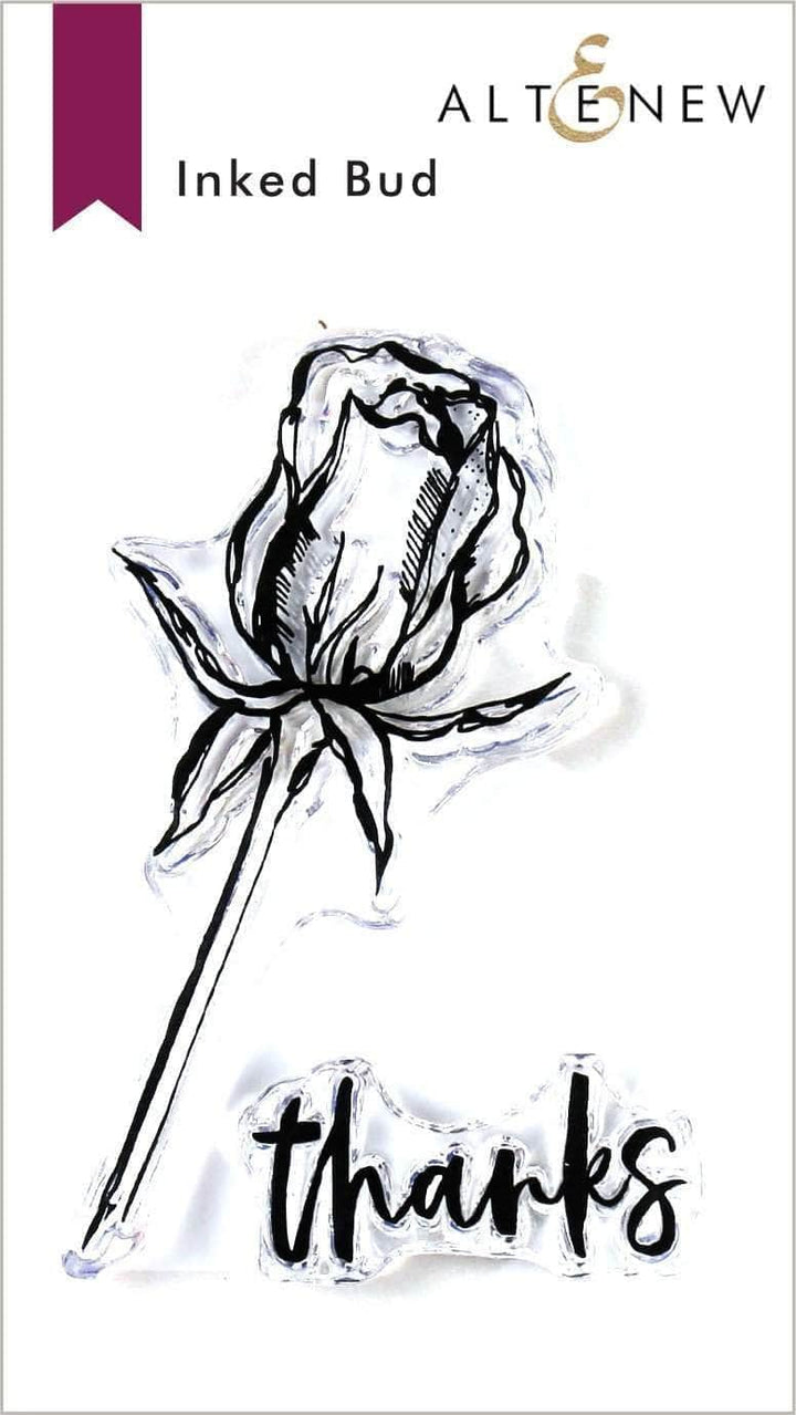Clear Stamps Inked Bud Stamp Set
