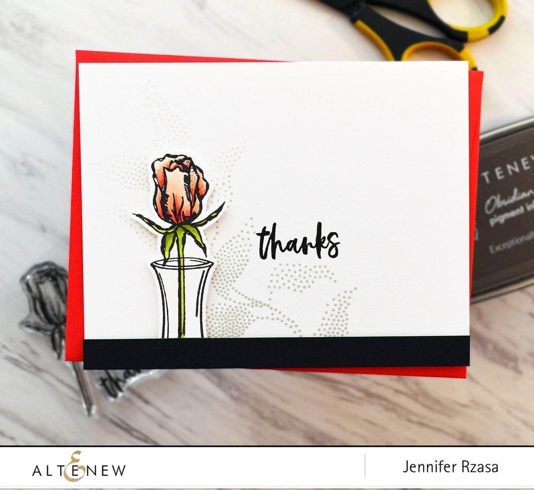 Clear Stamps Inked Bud Stamp Set