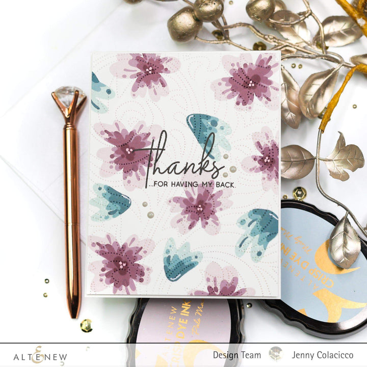 Clear Stamps Inside and Out: Thanks Stamp Set