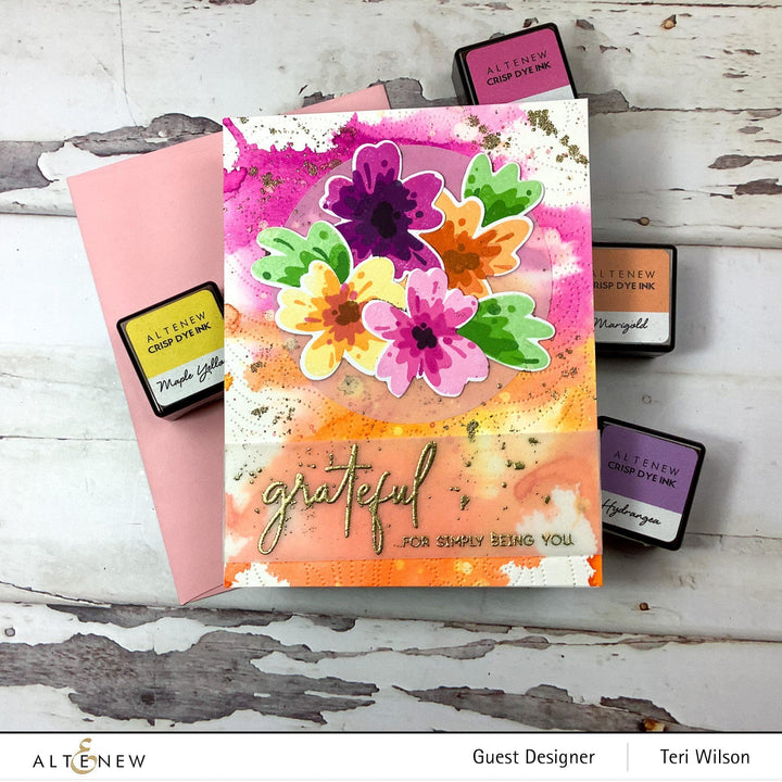 Clear Stamps Inside and Out: Thanks Stamp Set