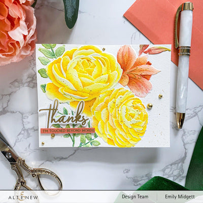 Clear Stamps Inside and Out: Thanks Stamp Set