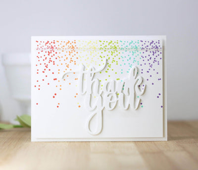 Clear Stamps Kind Confetti Stamp Set