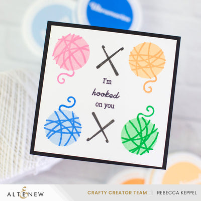 Clear Stamps Knit & Natter Stamp Set