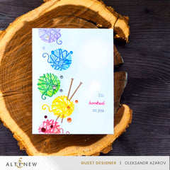 Clear Stamps Knit & Natter Stamp Set