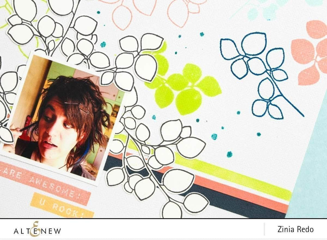 Clear Stamps Label Love Stamp Set