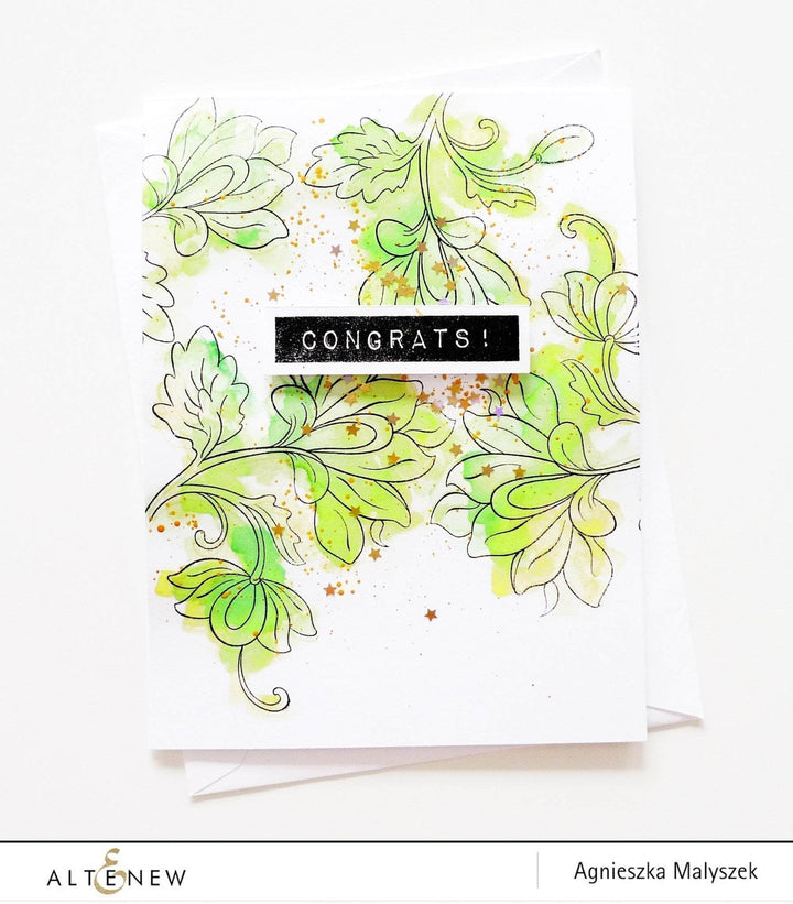 Clear Stamps Label Love Stamp Set