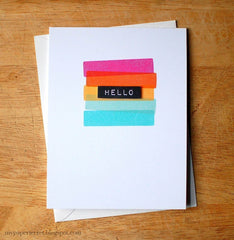 Clear Stamps Label Love Stamp Set