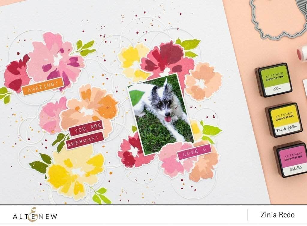 Clear Stamps Label Love Stamp Set