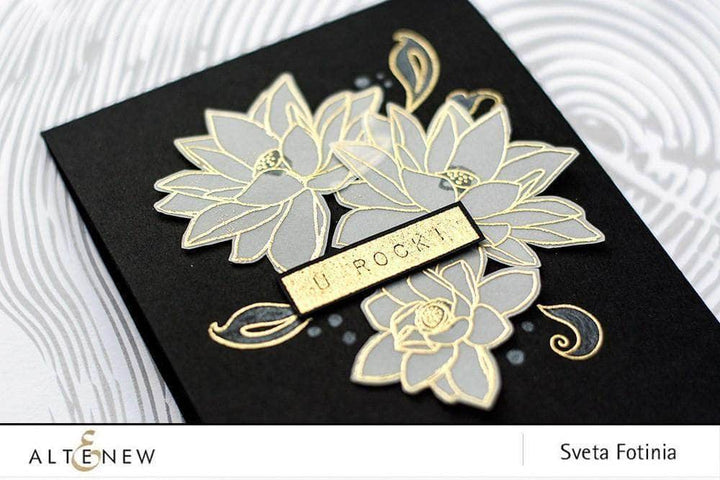 Clear Stamps Label Love Stamp Set